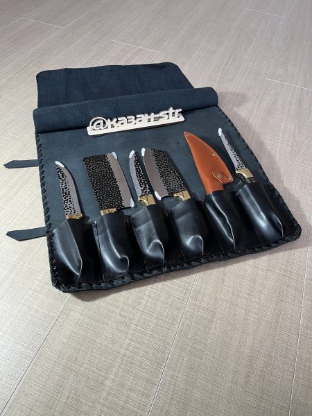 Набор сумка + 6 ножей